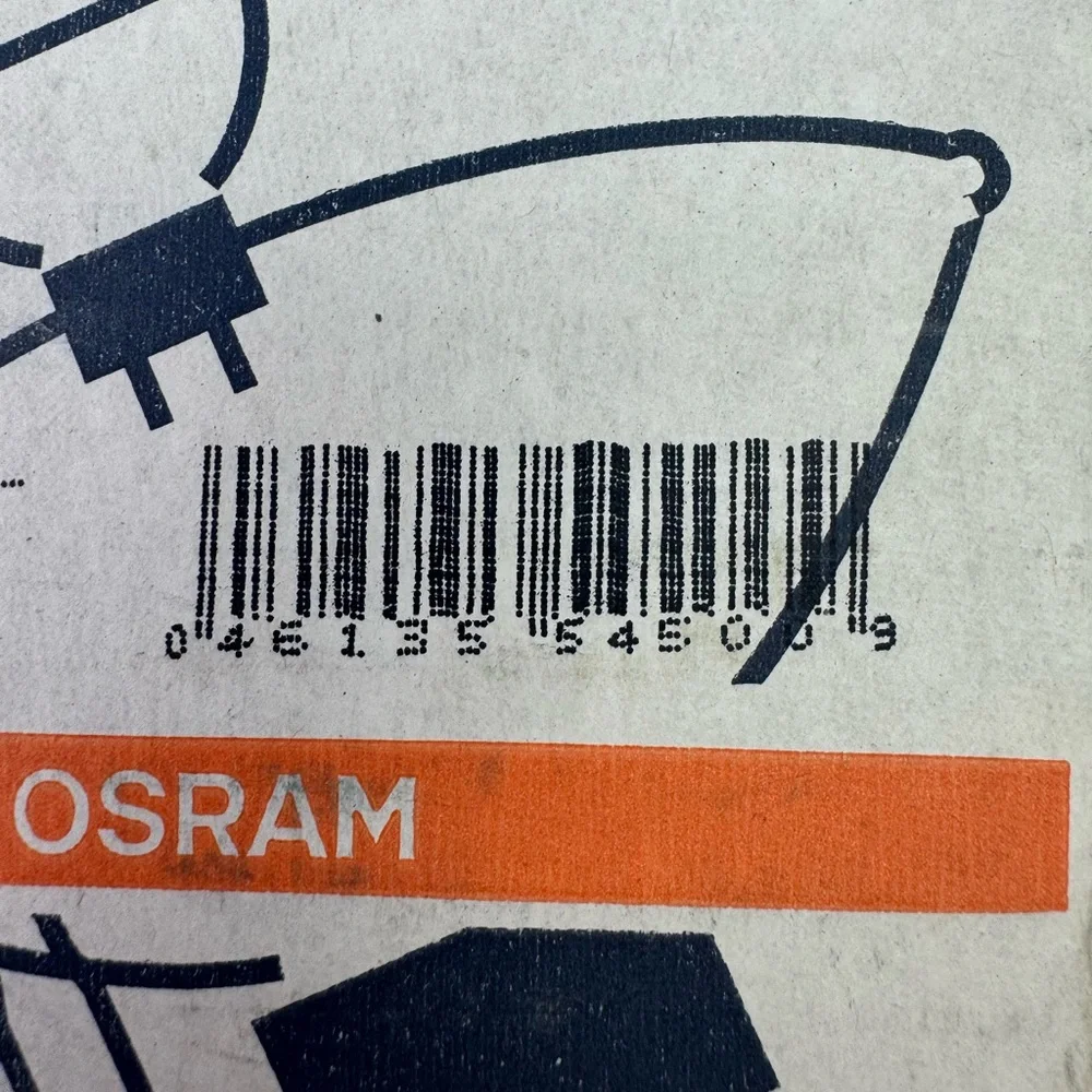 Osram 54500 DWE 650W 120V PAR36 G53 Medium Flood Par Lamp New Old Stock Open Box